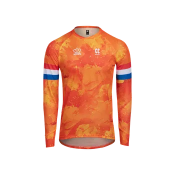 cyklistický dres KALAS KNWU Z6 | Cyklistický dres dlouhý rukáv FREE RIDE | Velikost: 3/M