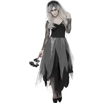 Karnevalový kostým Kostým Hřbitovní nevěsta, Velikost XXL 52-54, SF43729x