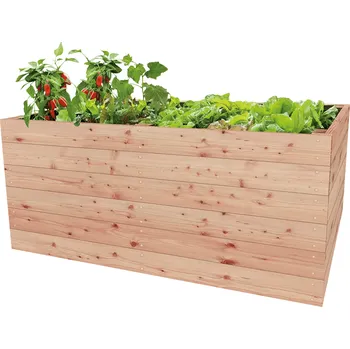 Vyvýšený záhon Vysoký záhon douglaska, dřevo, 200 × 100 × 72,5 cm&nbsp;TR-9049-DG
