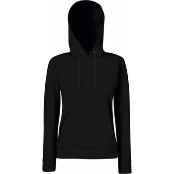 Dámská mikina Classic Lady-Fit Hooded Sweat mikina dámská L Black