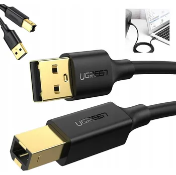 Datový kabel UGREEN KABEL PRO TISKÁRNU SKENER USB A-B 5M
