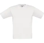 Exact 190/kids tričko z těžké bavlny dětské White 3-4