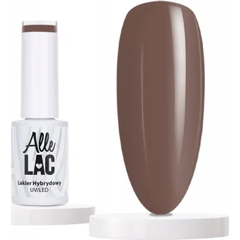 Lak na nehty AlleLac Hybridní lak 5 ml Cosmic Love Collection Č. 156 Karamelově hnědá