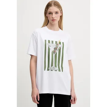 Pánské tričko Bavlněné tričko Abercrombie & Fitch KI157.5346.100 bílá 00X, vel. XS