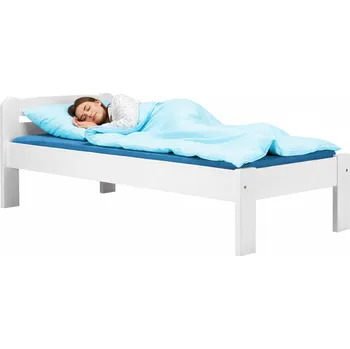 Postel Jednolůžko MAX 2 - 90x200 bílý lak