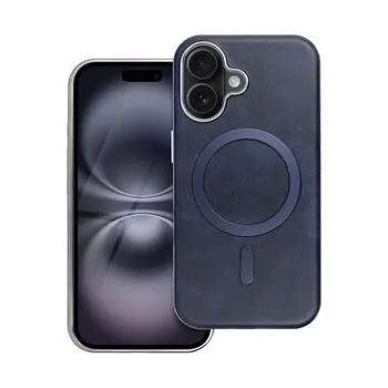 Pouzdro na mobilní telefon Kryt GENTLEMAN MAG COVER pro IPHONE 16 tmavě modrý - OEM + zdarma možnost vyzkoušet a vrátit zboží do 30 dní