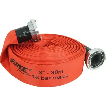 Příslušenství k čerpadlu Verke Požární hadice s koncovkami 3“ 30m 18bar Premium 15258&nbsp;V60145