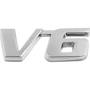 Samolepicí dekorace na vozidlo 3D hliníková nálepka AUTO pro AUTA, MOTO, HOME a KNIHY, ZNAK LOGA