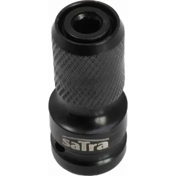 Autodílna Rázový adaptér s aretací 1/2" na bity 1/4" - SATRA