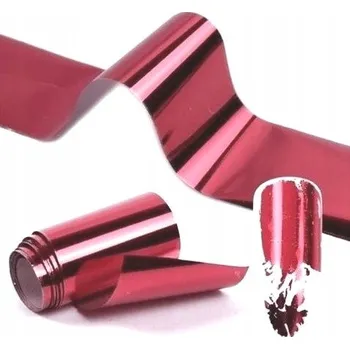 Fólie červená transferová pro zdobení manikúry