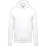 K477 mikina s kapucí dětská White 10-12