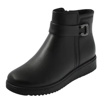 Dámská obuv Dámské podzimní kožené boty Santé | Botonozka.cz Velikost: 41