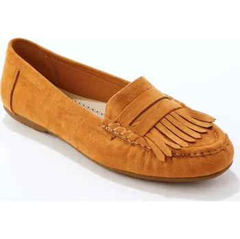 Dámské mokasíny Mokasíny z imitace semiše béžová 41