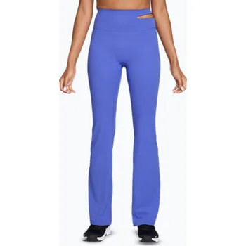 Dámské kalhoty Dámské tréninkové kalhoty Nike Zenvy High-Waisted Flared sapphire/white