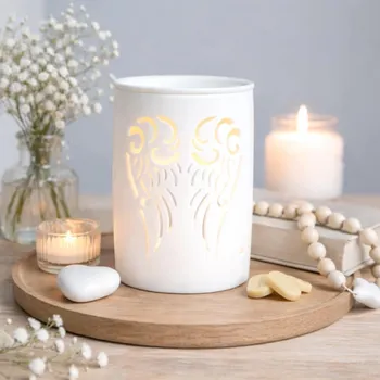 Aroma lampa Aromalampa keramická - Andělská křídla