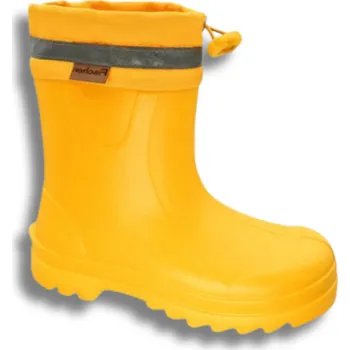 Dívčí holínky FISCHER Doggy dětské holínky , Gelb Žluté Velikost: 31