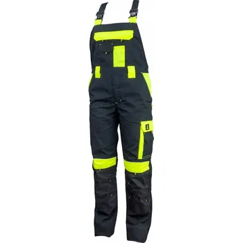 Pracovní obuv Pracovní zahradnické kalhoty černo-žluté URG-Y velikost 60