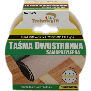 Lepicí páska Oboustranná lepicí páska Technicqll 10 m x 50 mm