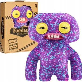 plyšák Fialové plyšové monstrum – unikátní plyšová hračka pro děti i sběratele