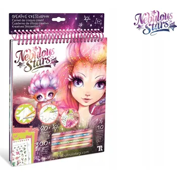 kreativní sada Notes A5 Nebulous Stars Vícebarevný