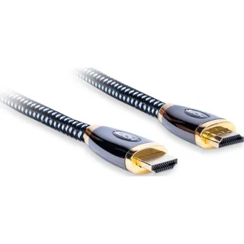 Datový kabel HDMI kabel 2.1 8K/UHD, délka 1,5 m, pozlacené konektory, AQ PV11015