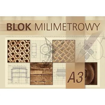 Milimetrový blok A3 Kreska
