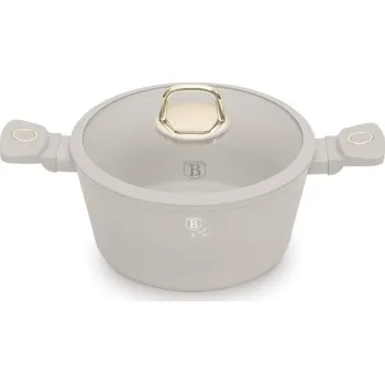 Nádobí Berlingerhaus Kastrol s titanovým povrchem a poklicí 24 cm Sahara Collection