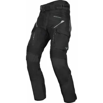 Moto kalhoty ZKRÁCENÉ kalhoty Rally II, AYRTON (černá/šedá) 2026 L