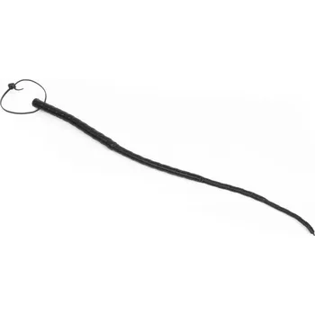 Pánské erotické prádlo Whips Primal Bond Pig Tail Whip Black, kožený bičík 77 cm