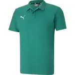 pánské tričko polo PUMA - PEPPER GREEN - L (Puma Teamgoal Short-Sleeve Polo Shirt)