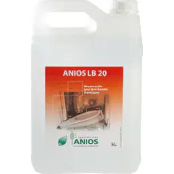 WC čistič Ecolab ANIOS LB 20 5 l - kyselý oplach. prostředek (4x 5 l/kar)