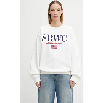 Dámská mikina Bavlněná mikina Sporty & Rich Nautical Embroidered, M, béžová, 01X