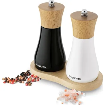 Mlýnek na koření mlýnek d6x13,5cm-sada 2ks-KönigHOFFER, podtácek, dřevo Rychlá expedice, doprava zdarma od 999,-