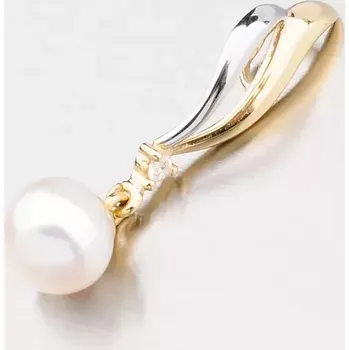 Přívěsek Přívěsek ze zlata 585 s perlou 43-21414