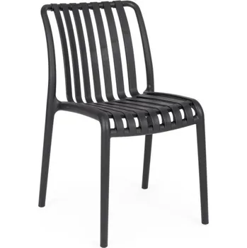 BIZZOTTO Zahradní plastová židle BILLIE černá 0650073