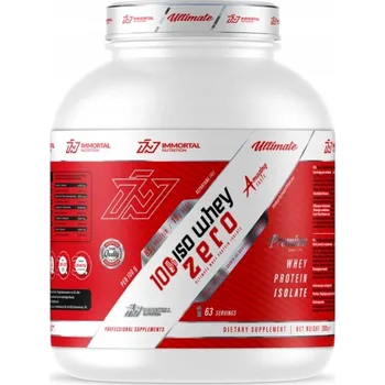 Protein Protein proteinový izolát - WPI Immortal Nutrition prášek 2000 g příchuť jahoda