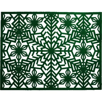 Vánoční ozdoba Podložka pod talíř ARINI zelená 800806