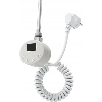 Topná tyč Elektrická topná tyč do radiátoru 1200W bílá