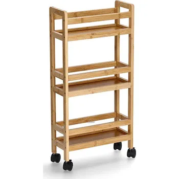 Koupelnový nábytek Zeller Úzká koupelnová police, 36 × 15 × 74 cm