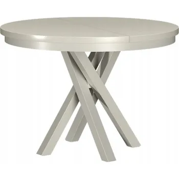 Jídelní stůl Kuchyňský stůl Kondela kulatý kašmír 100 x 100 x 75 cm