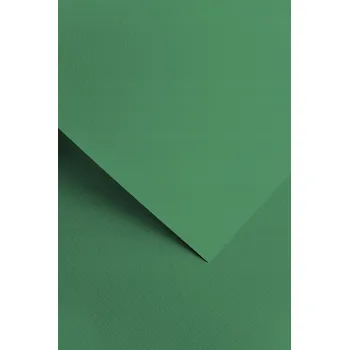 Barevný papír Ozdobný papír ZELENÝ A4 220g SAWANNA Vizitkový 20 listů 204814