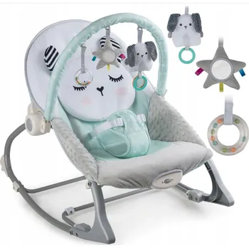 Lehátko pro miminka, houpačka, postýlka, kolébka, vibrace, hračky Nukido