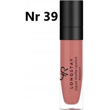Rtěnka Golden Rose Longstay Liquid Matte 39 5,5 ml tekutá rtěnka