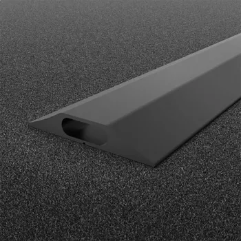 kabelová chránička Černý plastový kabelový most (1x10x30) - délka 900 cm, šířka 8,3 cm, výška 1,4 cm - 80065779