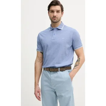 Pánské oblečení Bavlněné polo tričko Paul&Shark 25411205 fialová 54X, vel. XXL