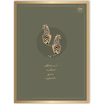 Sešit Sešit A4 s mřížkou Interdruk, 60 listů