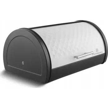 chlebník MODERNÍ CHLEBNÍK kovový ZÁSOBNÍK NA CHLÉB bílý EDENBERG 132