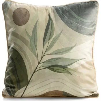 Polštář Čtvercový polštář VELVET 213 olivový