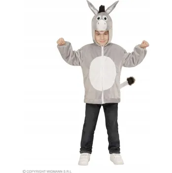 Karnevalový kostým MIKINA KOSTÝM S KAPUCÍ A PLYŠOVOU KAPUCÍ 104