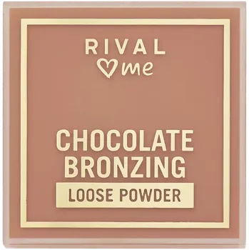 Přípravek na tvář RIVAL Loves Me Bronzer Chocolate Bronzing 12 g